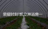 荣耀时刻!凯立淋浴房一举斩获“金匠心奖”